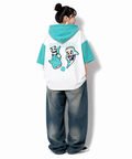 PANDIESTA(パンディエスタ) |SB PANDIESTA ジンベイ＆パンダ S/S フルジップパーカー セットアップ可能(526750  MENS/WOMENS）