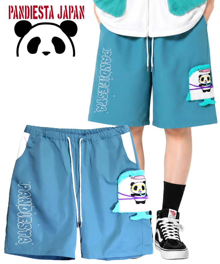 PANDIESTA(パンディエスタ) |SB PANDIESTA ジンベイ＆パンダ ショートパンツ セットアップ可能(526751  MENS/WOMENS）