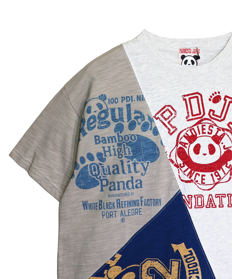 PANDIESTA(パンディエスタ) |SB PANDIESTA リメイク風切替 スラブ天竺 S/S Tee(526570 MENS/WOMENS）