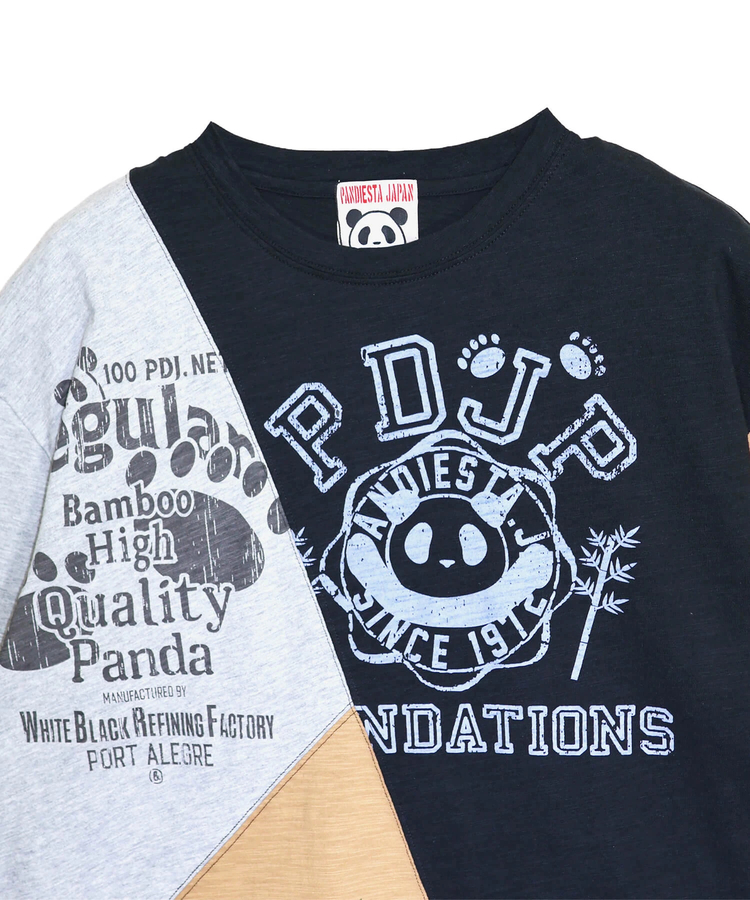 PANDIESTA(パンディエスタ) |SB PANDIESTA リメイク風切替 スラブ天竺 S/S Tee(526570 MENS/WOMENS）