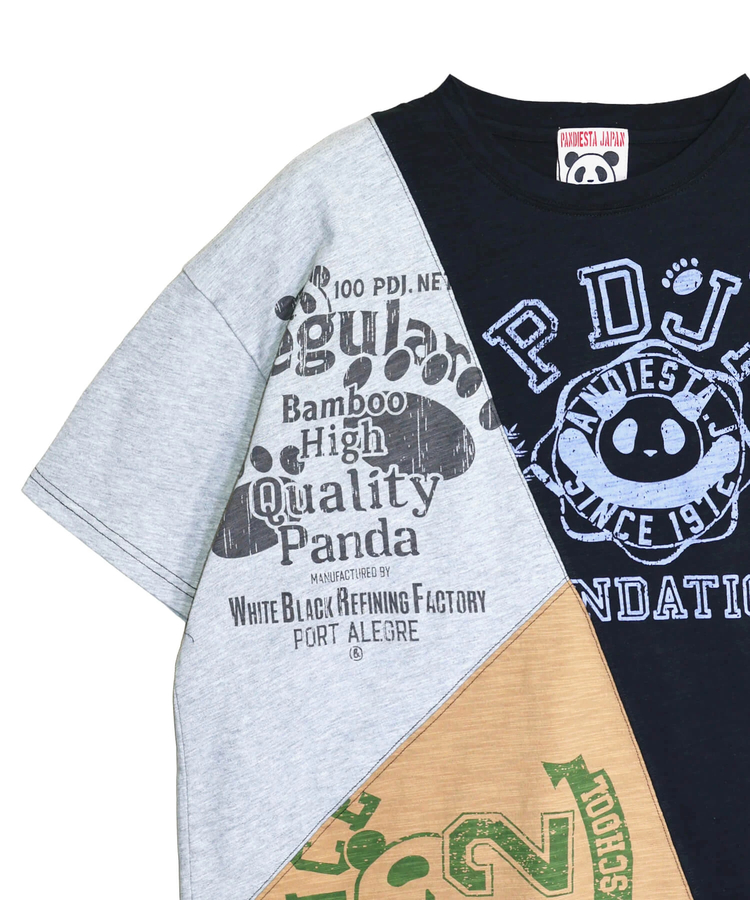 PANDIESTA(パンディエスタ) |SB PANDIESTA リメイク風切替 スラブ天竺 S/S Tee(526570 MENS/WOMENS）