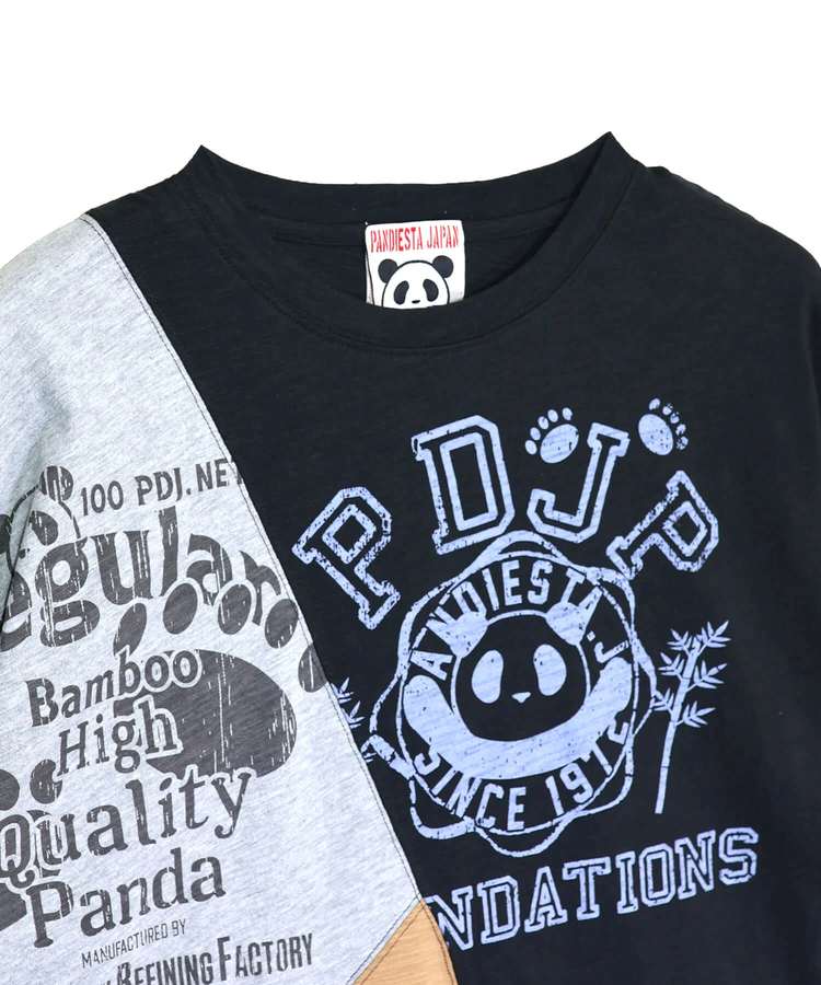 PANDIESTA(パンディエスタ) |SB PANDIESTA リメイク風切替 スラブ天竺 S/S Tee(526570 MENS/WOMENS）