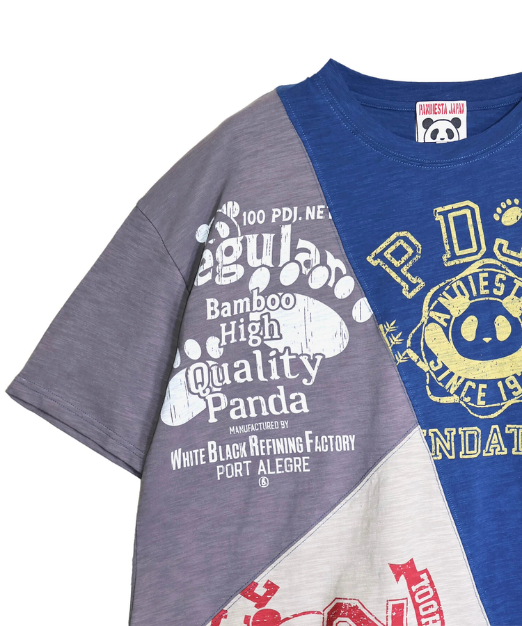 PANDIESTA(パンディエスタ) |SB PANDIESTA リメイク風切替 スラブ天竺 S/S Tee(526570 MENS/WOMENS）