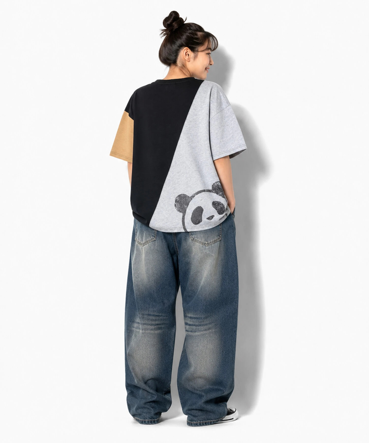 PANDIESTA(パンディエスタ) |SB PANDIESTA リメイク風切替 スラブ天竺 S/S Tee(526570 MENS/WOMENS）