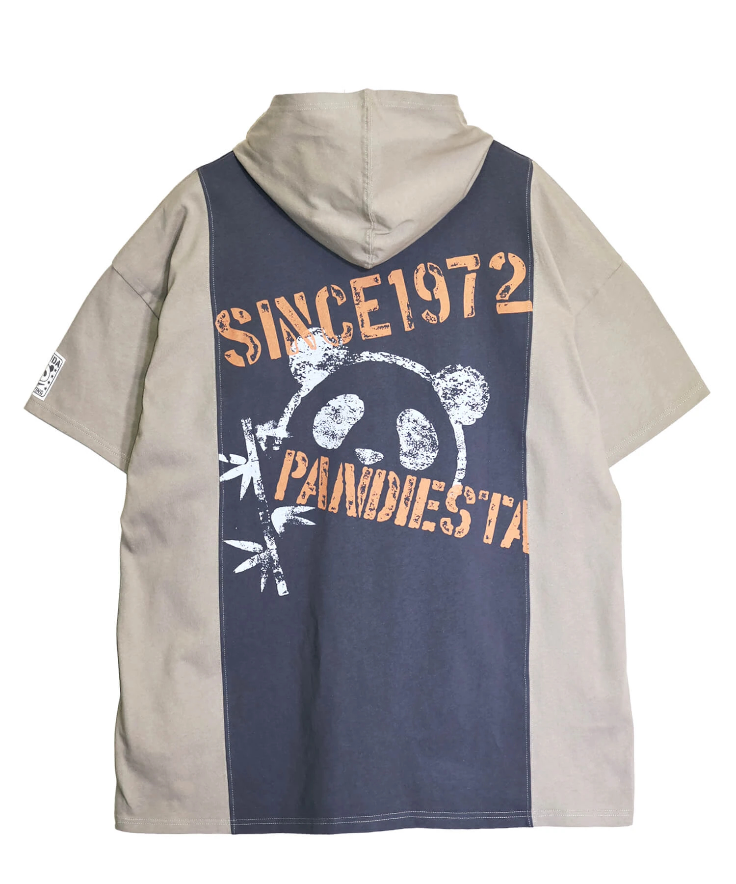 SB PANDIESTA ミリタリー切替 フーディー S/S Tee(526572 MENS/WOMENS 