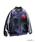 PANDIESTA(パンディエスタ) |SB 錦 EVANGELION 流水桜とEVA2号機 スカジャン＆MA-1 リバーシブル ブルゾン グレー(595351 MENS/WOMENS)