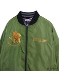 PANDIESTA(パンディエスタ) |SB 錦 EVANGELION 流水桜とEVA2号機 スカジャン＆MA-1 リバーシブル ブルゾン グレー(595351 MENS/WOMENS)