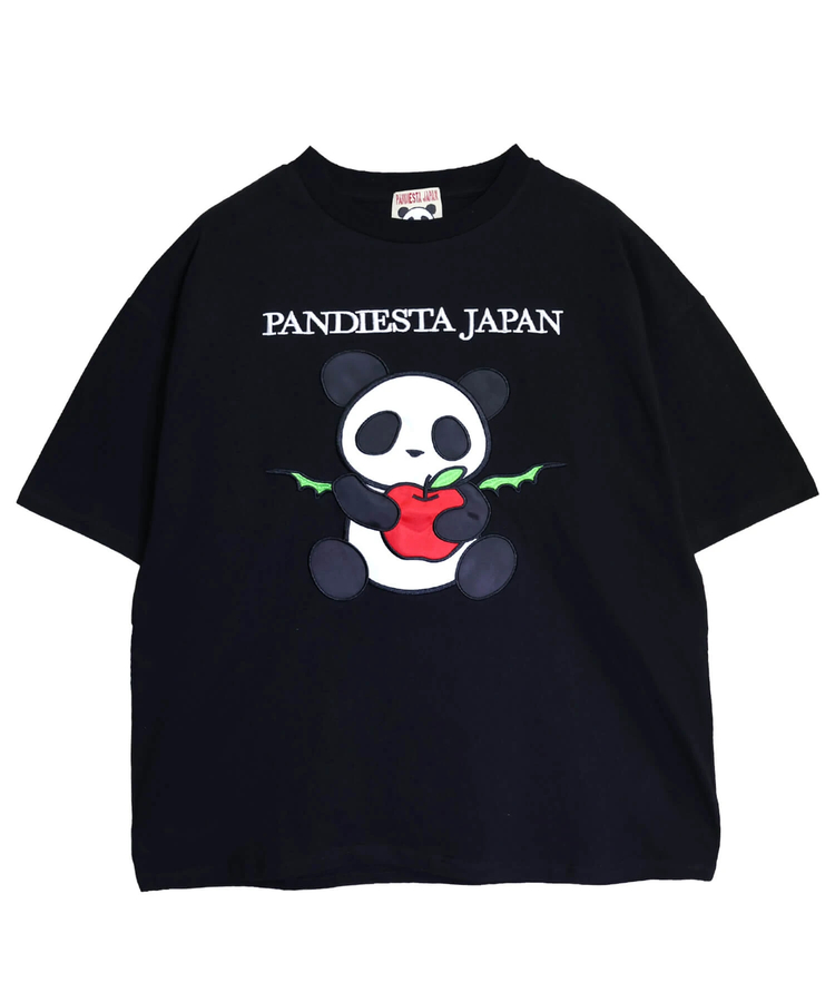 PANDIESTA(パンディエスタ) |SB PANDIESTA リンゴ 大好きな パンダさん S/S Tee(526104 MENS/WOMENS）