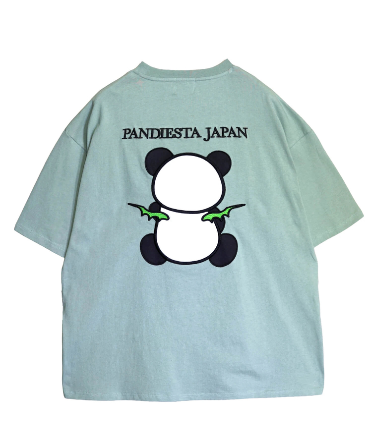 PANDIESTA(パンディエスタ) |SB PANDIESTA リンゴ 大好きな パンダさん S/S Tee(526104 MENS/WOMENS）