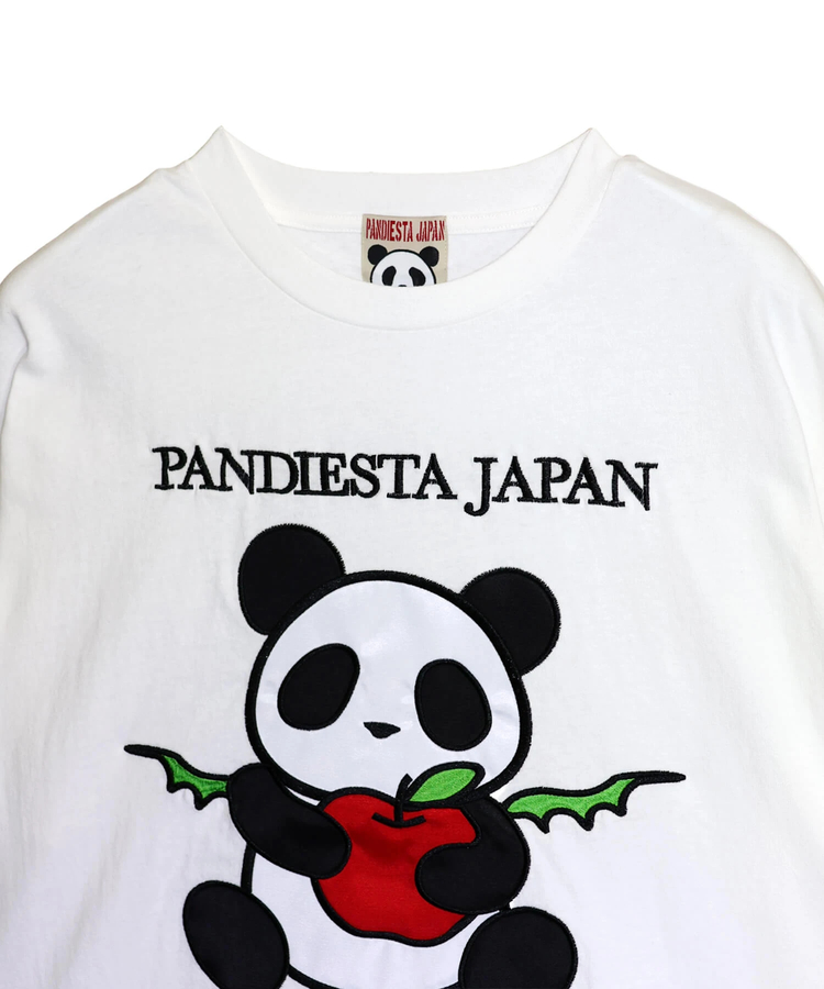PANDIESTA(パンディエスタ) |SB PANDIESTA リンゴ 大好きな パンダさん S/S Tee(526104 MENS/WOMENS）