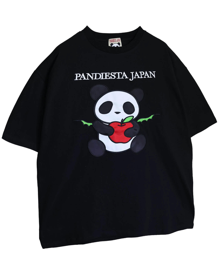 PANDIESTA(パンディエスタ) |SB PANDIESTA リンゴ 大好きな パンダさん S/S Tee(526104 MENS/WOMENS）