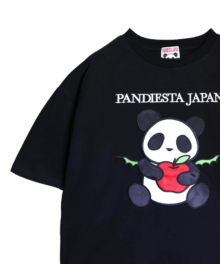 PANDIESTA(パンディエスタ) |SB PANDIESTA リンゴ 大好きな パンダさん S/S Tee(526104 MENS/WOMENS）