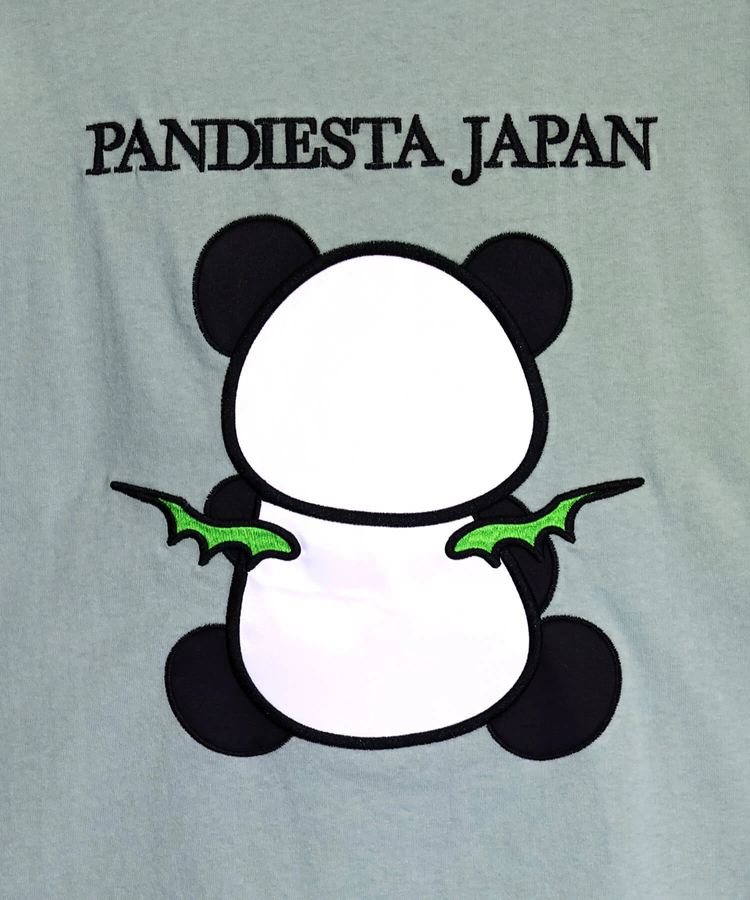 PANDIESTA(パンディエスタ) |SB PANDIESTA リンゴ 大好きな パンダさん S/S Tee(526104 MENS/WOMENS）