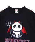 PANDIESTA(パンディエスタ) |SB PANDIESTA デビル パンダさん ラグラン S/S Tee(526105 MENS/WOMENS）