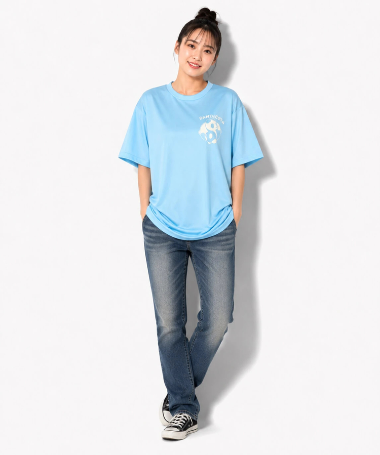 PANDIESTA(パンディエスタ) |SB PANDIESTA 太陰太極パンダ ドライメッシュTee (526866 MENS/WOMENS)
