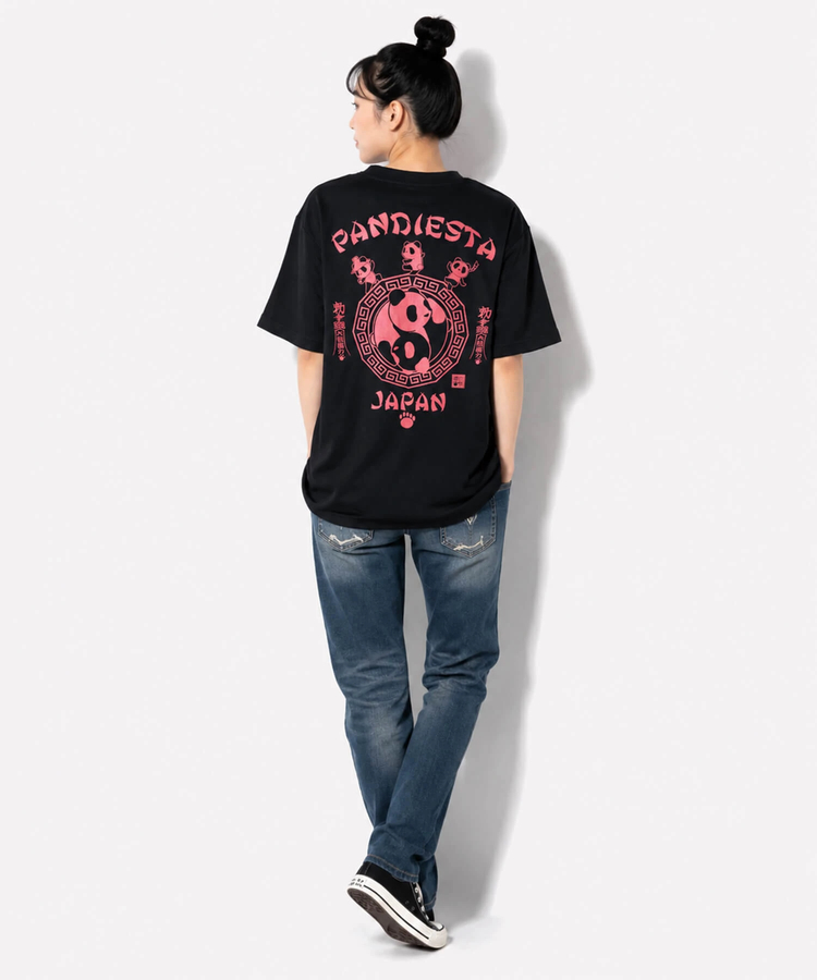 PANDIESTA(パンディエスタ) |SB PANDIESTA 太陰太極パンダ ドライメッシュTee (526866 MENS/WOMENS)