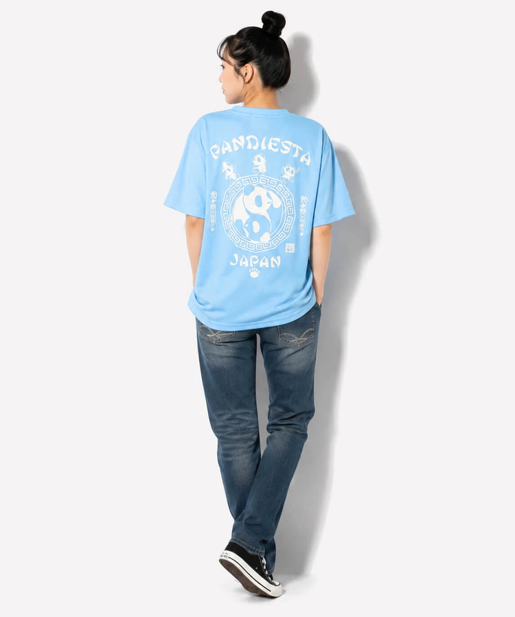PANDIESTA(パンディエスタ) |SB PANDIESTA 太陰太極パンダ ドライメッシュTee (526866 MENS/WOMENS)
