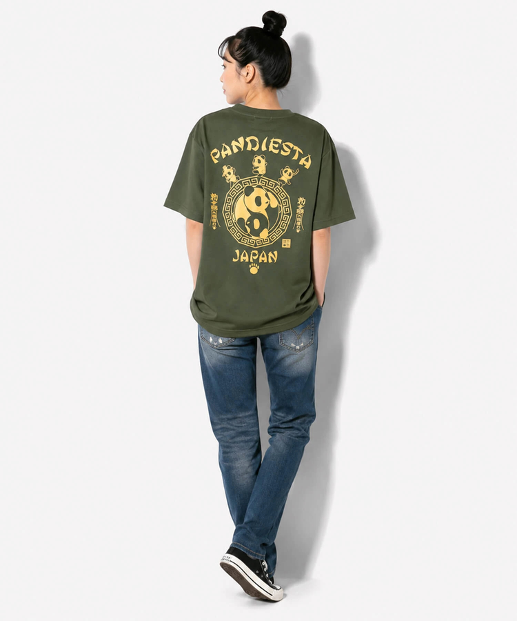 PANDIESTA(パンディエスタ) |SB PANDIESTA 太陰太極パンダ ドライメッシュTee (526866 MENS/WOMENS)