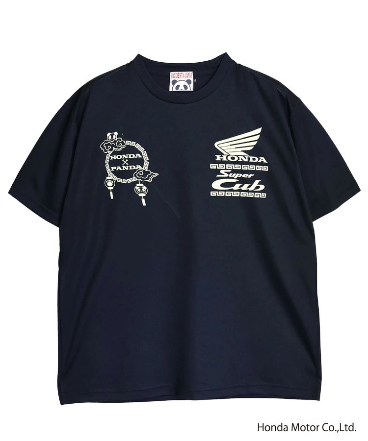 PANDIESTA(パンディエスタ) |SB Honda Pandiesta 熊猫出前 スーパーカブ ドライメッシュ Tee(526504 MENS/WOMENS）