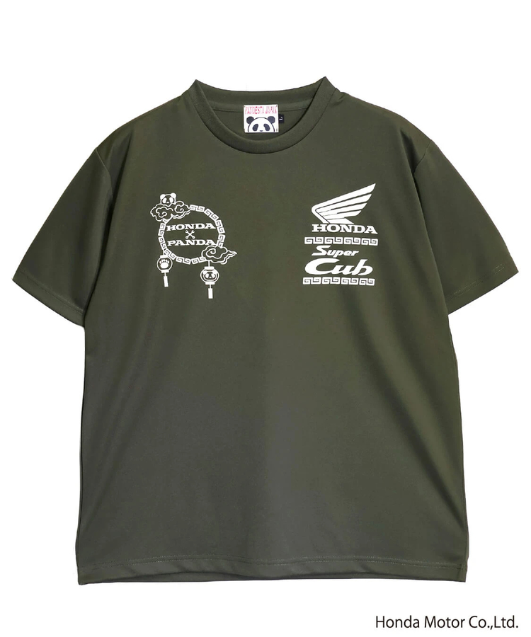 PANDIESTA(パンディエスタ) |SB Honda Pandiesta 熊猫出前 スーパーカブ ドライメッシュ Tee(526504 MENS/WOMENS）