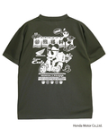 PANDIESTA(パンディエスタ) |SB Honda Pandiesta 熊猫出前 スーパーカブ ドライメッシュ Tee(526504 MENS/WOMENS）