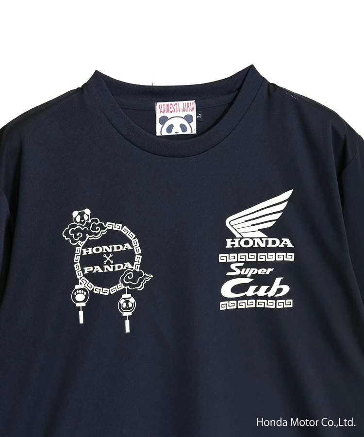 PANDIESTA(パンディエスタ) |SB Honda Pandiesta 熊猫出前 スーパーカブ ドライメッシュ Tee(526504 MENS/WOMENS）