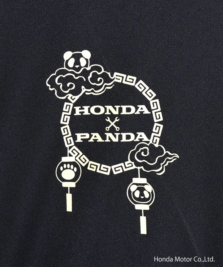 PANDIESTA(パンディエスタ) |SB Honda Pandiesta 熊猫出前 スーパーカブ ドライメッシュ Tee(526504 MENS/WOMENS）