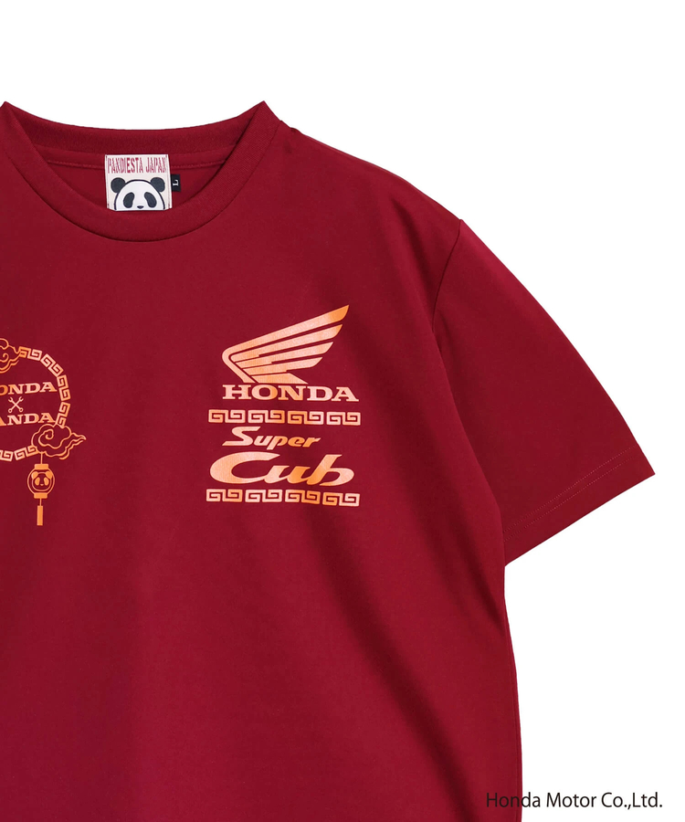 PANDIESTA(パンディエスタ) |SB Honda Pandiesta 熊猫出前 スーパーカブ ドライメッシュ Tee(526504 MENS/WOMENS）