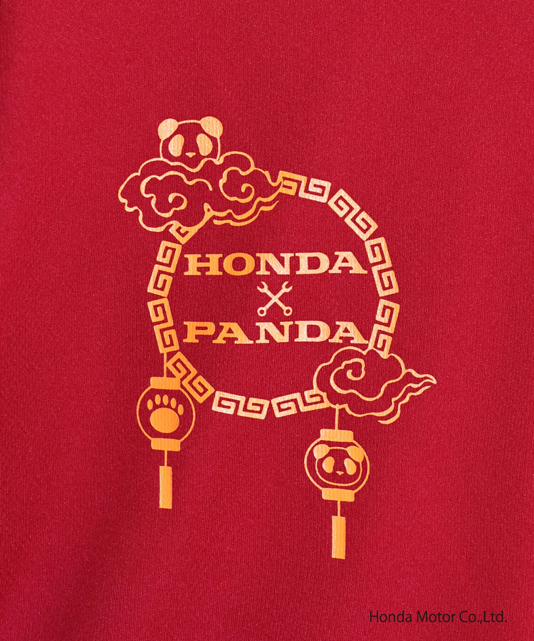 PANDIESTA(パンディエスタ) |SB Honda Pandiesta 熊猫出前 スーパーカブ ドライメッシュ Tee(526504 MENS/WOMENS）