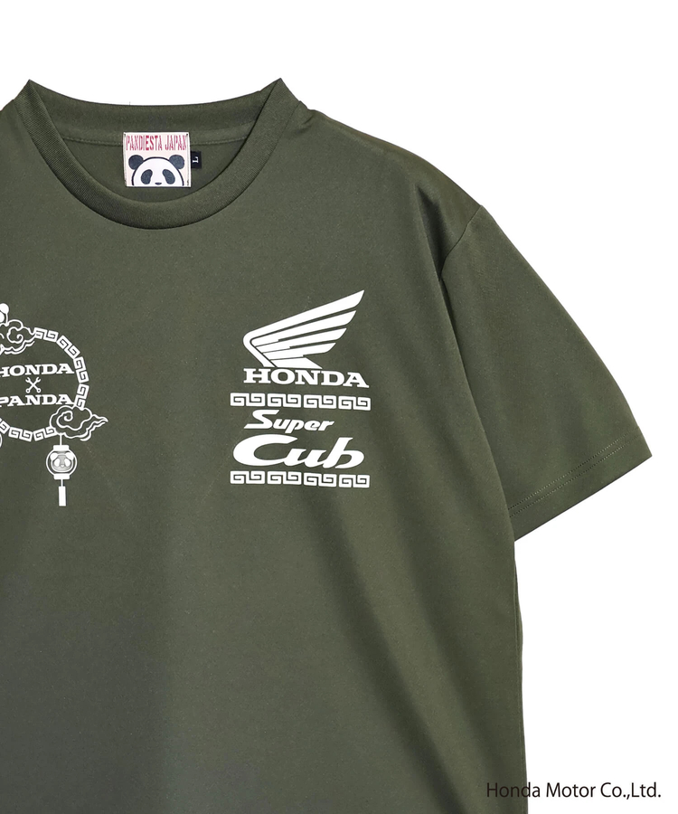 PANDIESTA(パンディエスタ) |SB Honda Pandiesta 熊猫出前 スーパーカブ ドライメッシュ Tee(526504 MENS/WOMENS）