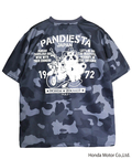 PANDIESTA(パンディエスタ) |SB Honda Pandiesta ZOOMER ミリタリー ドライメッシュ Tee(526505 MENS/WOMENS）