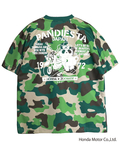 PANDIESTA(パンディエスタ) |SB Honda Pandiesta ZOOMER ミリタリー ドライメッシュ Tee(526505 MENS/WOMENS）