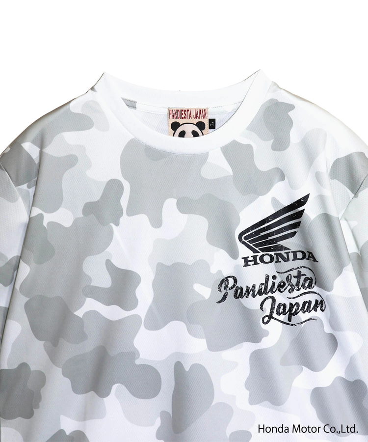 PANDIESTA(パンディエスタ) |SB Honda Pandiesta ZOOMER ミリタリー ドライメッシュ Tee(526505 MENS/WOMENS）