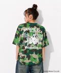 PANDIESTA(パンディエスタ) |SB Honda Pandiesta ZOOMER ミリタリー ドライメッシュ Tee(526505 MENS/WOMENS）