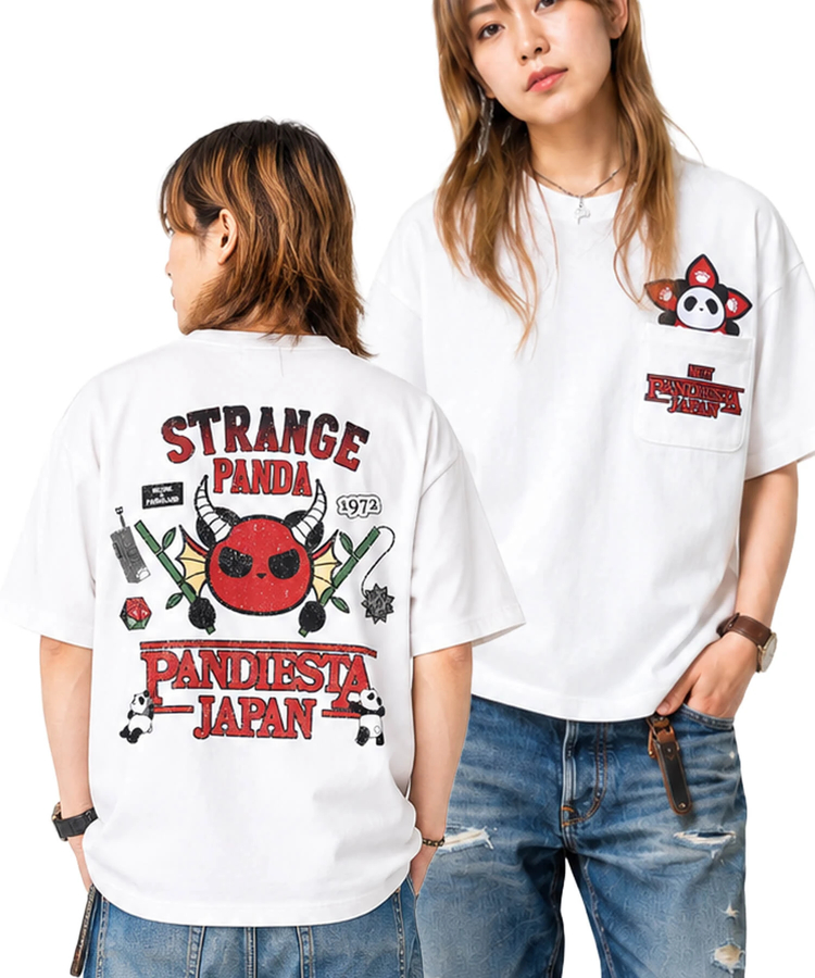 PANDIESTA(パンディエスタ) |SB PANDIESTA ストレンジパンダ ヴィンテージ加工 Tee(526607 MENS/WOMENS)