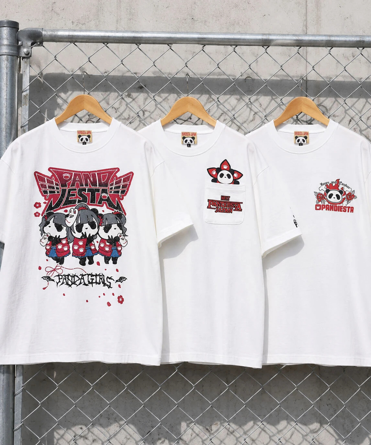 PANDIESTA(パンディエスタ) |SB PANDIESTA ストレンジパンダ ヴィンテージ加工 Tee(526607 MENS/WOMENS)