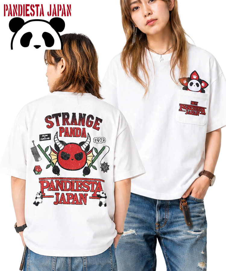 PANDIESTA(パンディエスタ) |SB PANDIESTA ストレンジパンダ ヴィンテージ加工 Tee(526607 MENS/WOMENS)