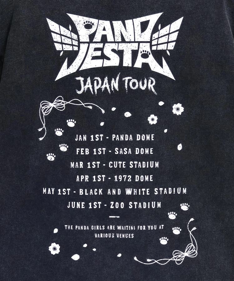 PANDIESTA(パンディエスタ) |SB PANDIESTA パンダメタル ヴィンテージ加工Tee(526608 MENS/WOMENS)