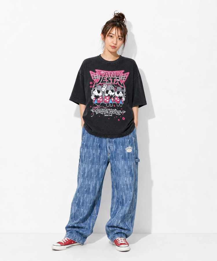 PANDIESTA(パンディエスタ) |SB PANDIESTA パンダメタル ヴィンテージ加工Tee(526608 MENS/WOMENS)