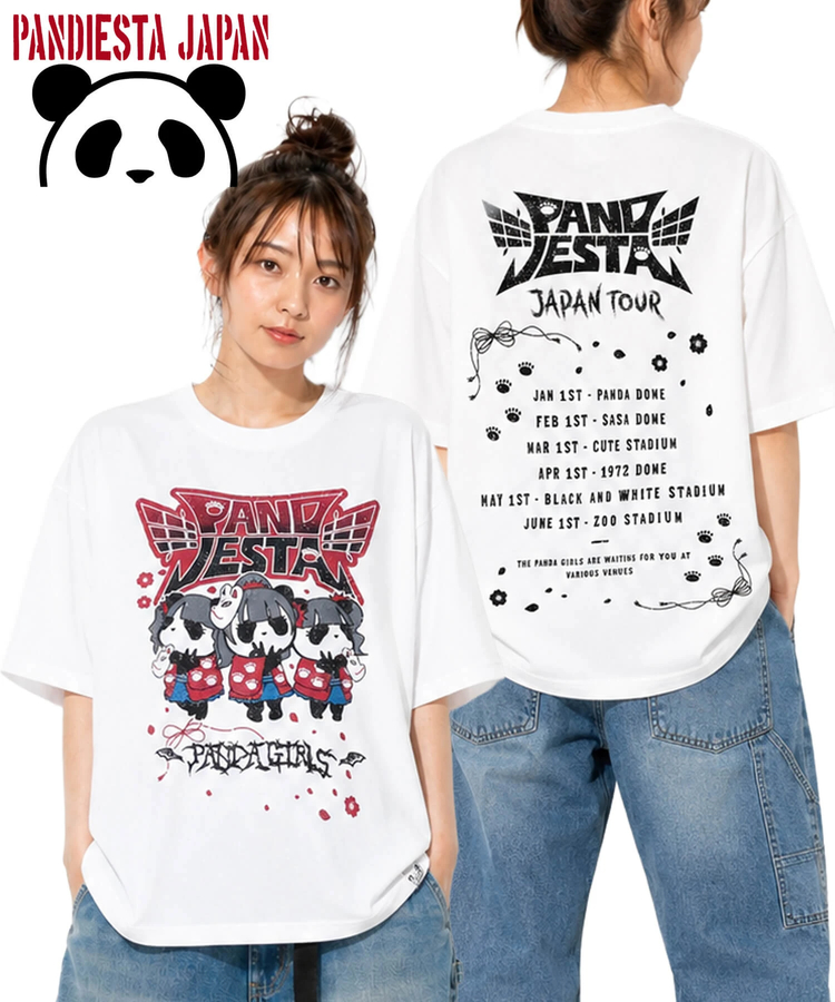 PANDIESTA(パンディエスタ) |SB PANDIESTA パンダメタル ヴィンテージ加工Tee(526608 MENS/WOMENS)