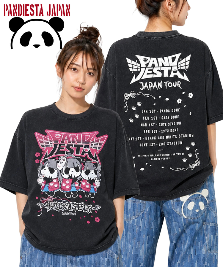 PANDIESTA(パンディエスタ) |SB PANDIESTA パンダメタル ヴィンテージ加工Tee(526608 MENS/WOMENS)