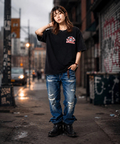 PANDIESTA(パンディエスタ) |SB PANDIESTA ユナイテッドパンダ ヴィンテージ加工Tee(526609 MENS/WOMENS)