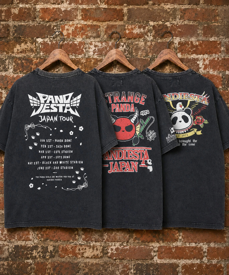 PANDIESTA(パンディエスタ) |SB PANDIESTA ユナイテッドパンダ ヴィンテージ加工Tee(526609 MENS/WOMENS)