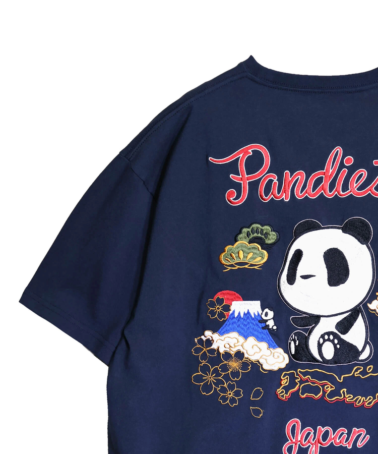 PANDIESTA(パンディエスタ) |SB PANDIESTA ジパングパンダ 総刺繍 S/S Tシャツ(526223 MENS/WOMENS）