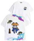 PANDIESTA(パンディエスタ) |SB PANDIESTA 熊猫股旅物語 刺繍 S/S Tシャツ(526224 MENS/WOMENS）