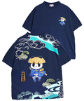 PANDIESTA(パンディエスタ) |SB PANDIESTA 熊猫股旅物語 刺繍 S/S Tシャツ(526224 MENS/WOMENS）