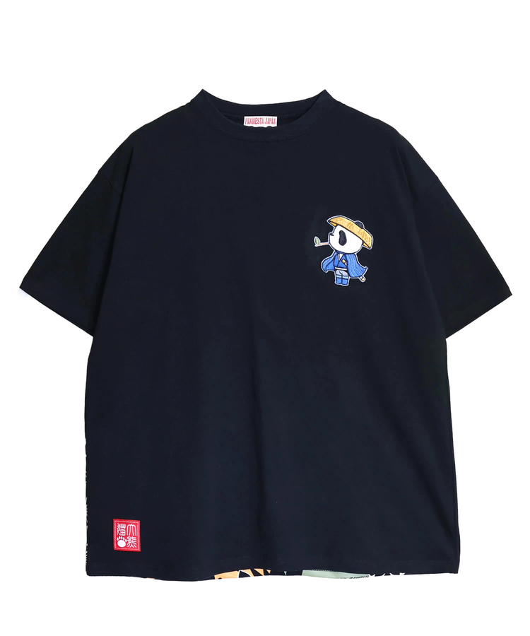 PANDIESTA(パンディエスタ) |SB PANDIESTA 熊猫股旅物語 刺繍 S/S Tシャツ(526224 MENS/WOMENS）