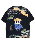 PANDIESTA(パンディエスタ) |SB PANDIESTA 熊猫股旅物語 刺繍 S/S Tシャツ(526224 MENS/WOMENS）