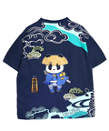 PANDIESTA(パンディエスタ) |SB PANDIESTA 熊猫股旅物語 刺繍 S/S Tシャツ(526224 MENS/WOMENS）