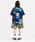 PANDIESTA(パンディエスタ) |SB PANDIESTA 熊猫股旅物語 刺繍 S/S Tシャツ(526224 MENS/WOMENS）